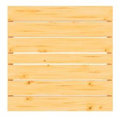 Plancher bois (box d'attente) 0.95 x 0.95 m