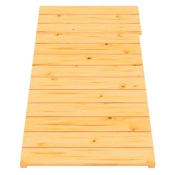 Plancher bois 1.95x 1 (découpe à droite pour cloison de 1.50 ouverte haut 45cm)