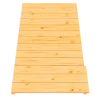 Plancher bois 1.95x 1 m (découpe à droit pour cloison de 1.50 ouverte bas 45cm)