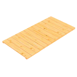 Plancher bois 1.95x 1 m (découpe à droit pour cloison de 1.50 ouverte bas 45cm)