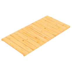 Plancher bois 1.95x 1 m (découpe à droit pour cloison de 1m ouverte bas 1m)