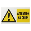 Plaque "Attention au chien"