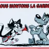 Plaque de garde "Nous montons la garde"