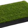 Plateau et tapis d’entrainement à la propreté en pelouse synthétique