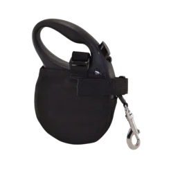 Pochette MOLLE pour laisse enrouleur Flexi - Noir