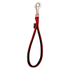 Poignée nylon double rembourée 25 mm, rouge