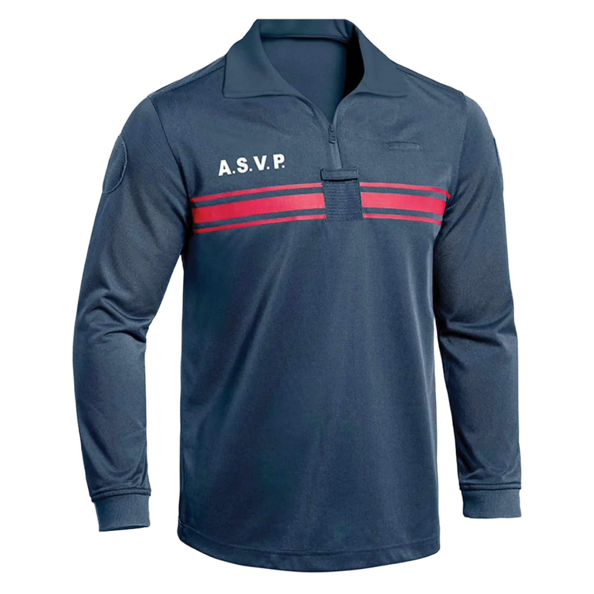 Polo ASVP PM ONE ML Bleu - S