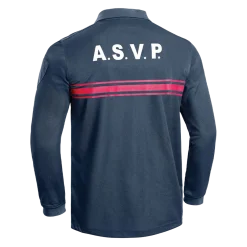 Polo ASVP PM ONE ML Bleu - XS