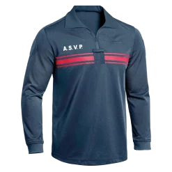 Polo ASVP PM ONE ML Bleu - XS