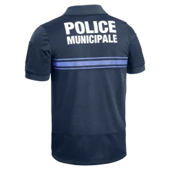 Polo Police Municipale GPB PM One Bleu - taille XS