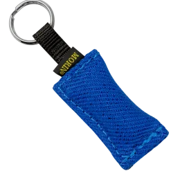 Porte clé mini boudin - bleu