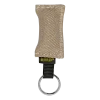 Porte clé mini boudin - gris clair