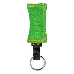 Porte clé mini boudin - vert fluo