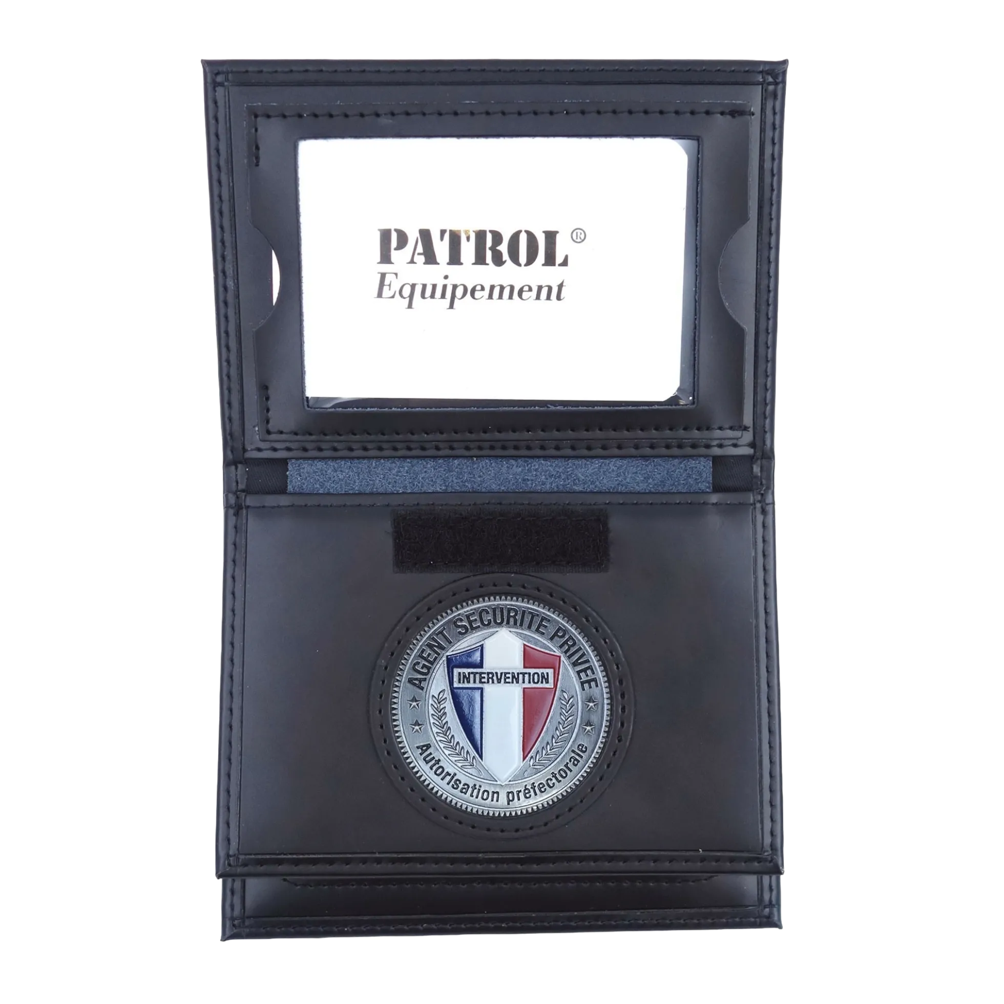 Porte feuille agent de securite privee 3 volets avec emplacement carte navigo