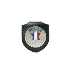 Porte médaille cuir