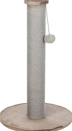 Poteau griffoir Livia, 64 cm, taupe