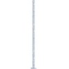 Poteaux 60 x 60 cm - 1.90 m avec platine 15 x 15