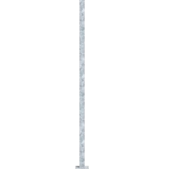 Poteaux 60 x 60 cm - 1.90 m avec platine 15 x 15