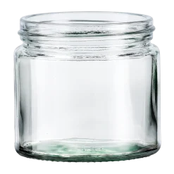 Pot en verre col large 250 ml