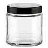 Pot en verre 125 ml + couvercle