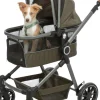 Poussette 56 × 101 × 100 cm, 7,5 kg, vert olive