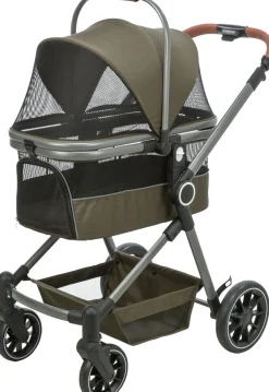 Poussette 56 × 101 × 100 cm, 7,5 kg, vert olive