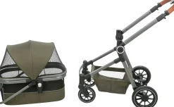 Poussette 56 × 101 × 100 cm, 7,5 kg, vert olive