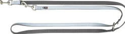 Premium Reflect laisse réglable L–XL: 2,00 m/25 mm, gris graphite