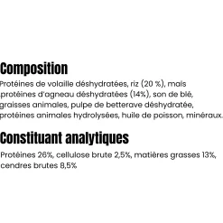 Profusion PREMIUM chien adulte agneau et riz