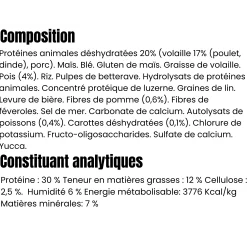 Pro-Nutrition Prestige chat adulte multi croquettes, 10 kg