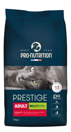 Pro-Nutrition Prestige chat adulte multi croquettes, 10 kg