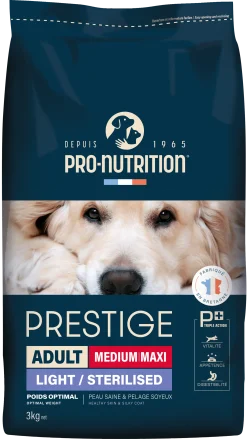 Pro-nutrition Prestige Stérilisé / Light 3 kg