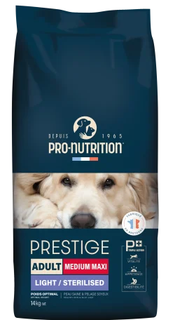 Pro-nutrition Prestige Stérilisé/Light 14 kg
