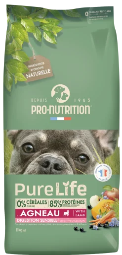 Pro-Nutrition Pure Life Adult Selection agneau, 12 kg