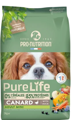 Pro-Nutrition Pure Life Mini Adult Canard, 2 kg