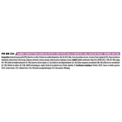 Pro Plan Adult Small & Mini Adult 9+ poulet, 3 kg