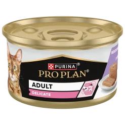 Pro Plan chat boite Delicate dinde, 85 g