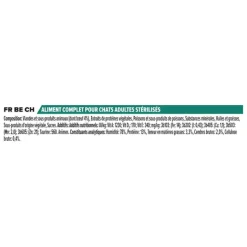 Pro Plan chat boite Sterelised boeuf, 85 g