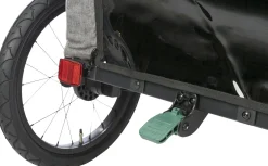 Remorque vélo L : 55.5 x 77 x 105/147
