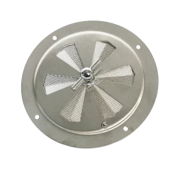 Règleur d'air inox poli grillagé