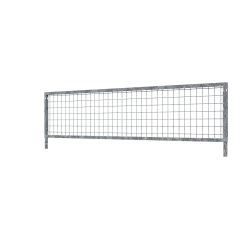 Réhausse en grille 50x50, Hauteur 41 cm - 2 m (avec tube de chaque côté)