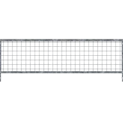 Réhausse en grille 50x50, Hauteur 41 cm - 1.50 m (avec tube de chaque côté)