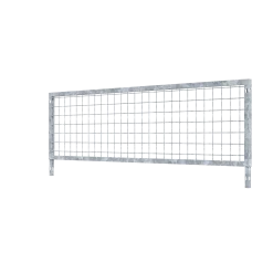 Réhausse en grille 50x50, Hauteur 41 cm - 1.50 m (avec tube de chaque côté)