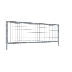 Réhausse en grille 50x50, Hauteur 41 cm - 1.50 m (avec tube de chaque côté)