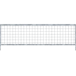 Réhausse en grille 50x50, Hauteur 41 cm - 1.50 m (avec tube de chaque côté)