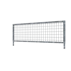 Réhausse en grille 50x50, Hauteur 41 cm - 1.50 m (avec tube de chaque côté)