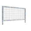 Réhausse en grille 50x50, Hauteur 41 cm - 1 m (avec tube de chaque côté)