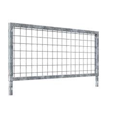 Réhausse en grille 50x50, Hauteur 41 cm - 1 m (avec tube de chaque côté)