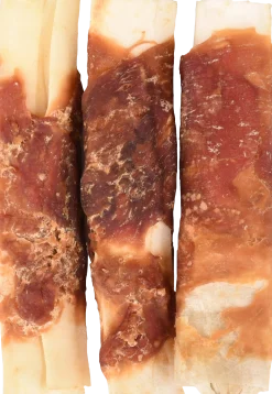 R hide canard wrapped ribs 12 cm, 3 pcs, 90 gr