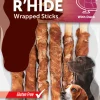 R hide canard wrapped stick 7/8 mm, 12 cm, 6 pcs
